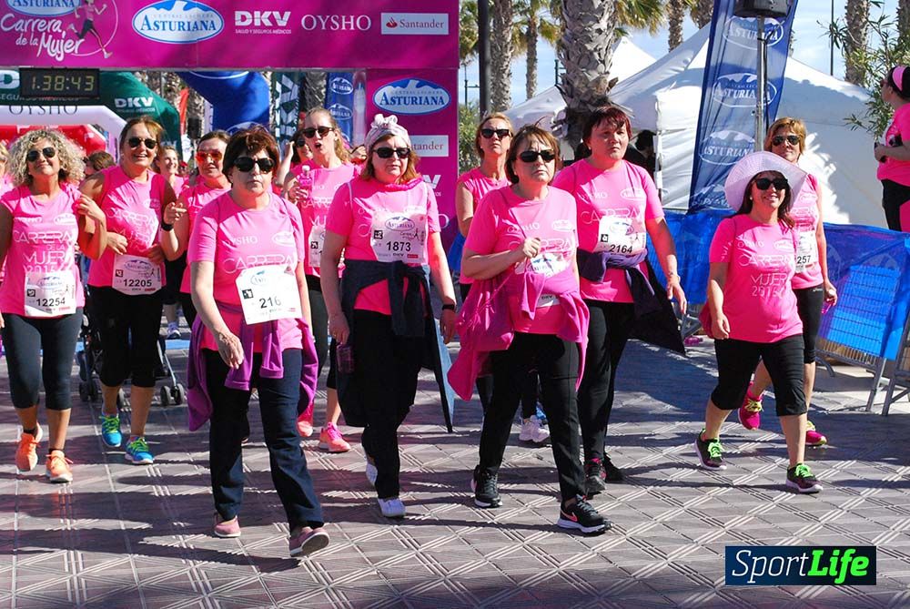 Carrera de la Mujer Valencia 2016: meta (de 01:32 a 01:41)