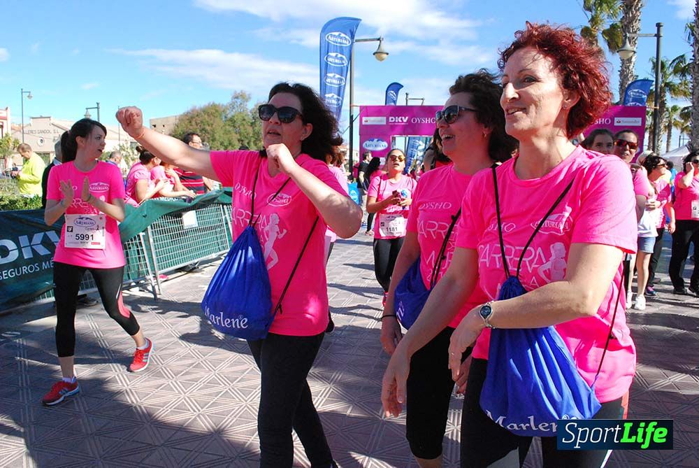 Carrera de la Mujer Valencia 2016: meta (de 01:32 a 01:41)