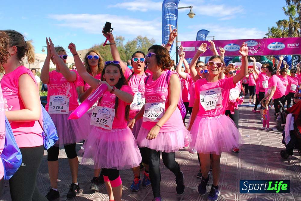 Carrera de la Mujer Valencia 2016: meta (de 01:32 a 01:41)