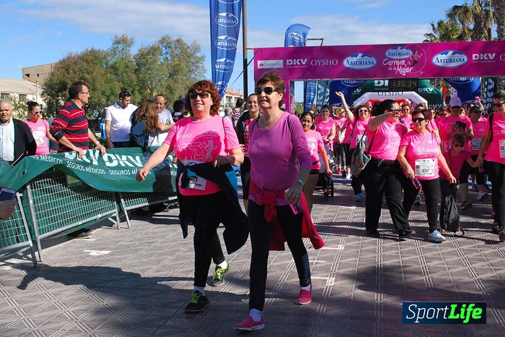 Carrera de la Mujer Valencia 2016: meta (de 01:32 a 01:41)