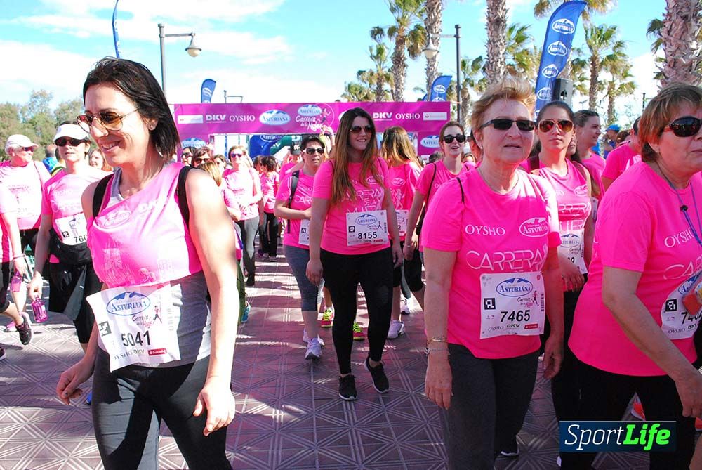 Carrera de la Mujer Valencia 2016: meta (de 01:32 a 01:41)