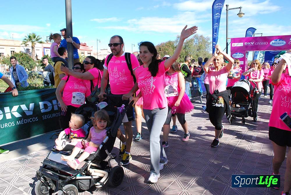 Carrera de la Mujer Valencia 2016: meta (de 01:32 a 01:41)