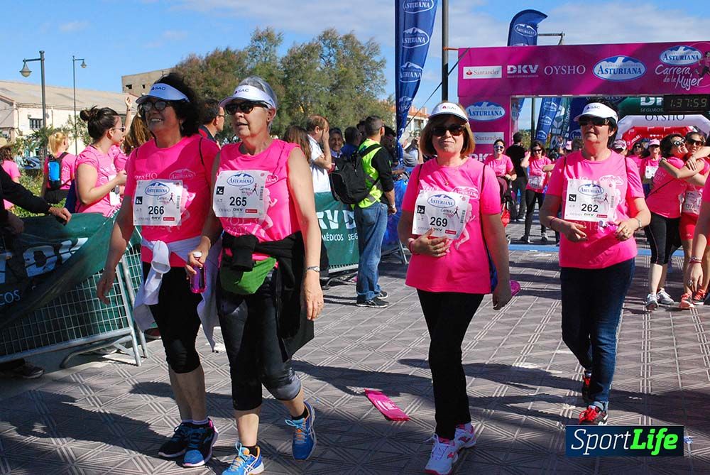 Carrera de la Mujer Valencia 2016: meta (de 01:32 a 01:41)