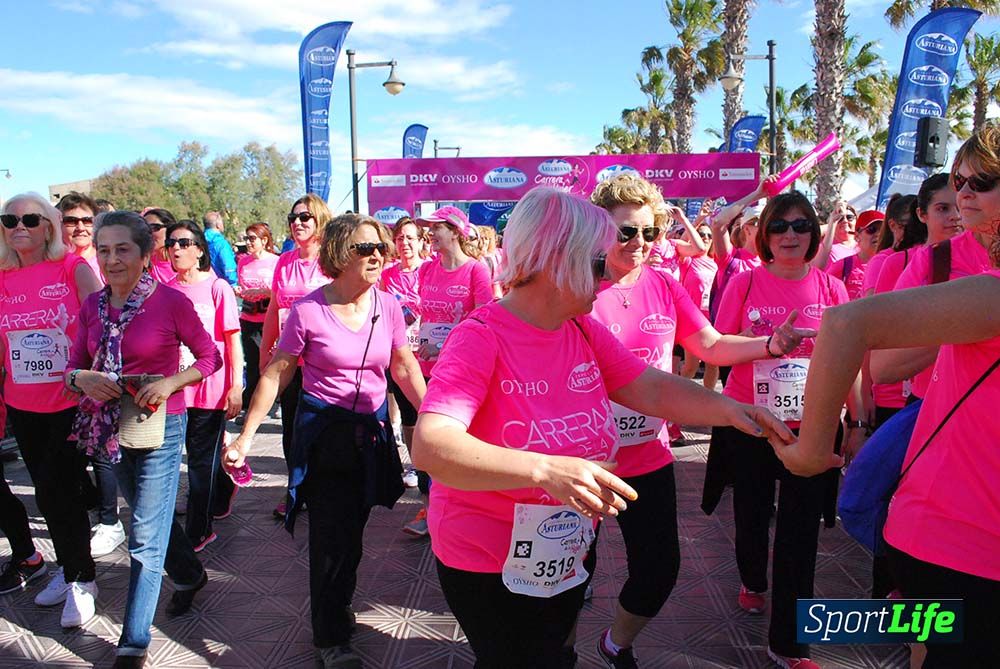 Carrera de la Mujer Valencia 2016: meta (de 01:32 a 01:41)
