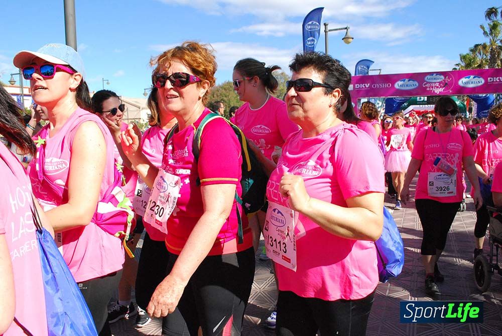 Carrera de la Mujer Valencia 2016: meta (de 01:32 a 01:41)