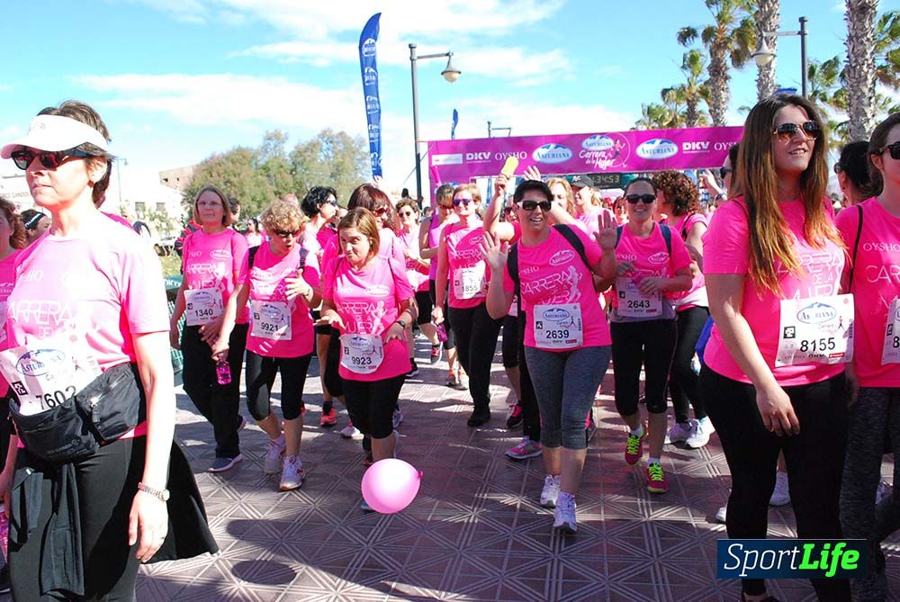 Carrera de la Mujer Valencia 2016: meta (de 01:32 a 01:41)