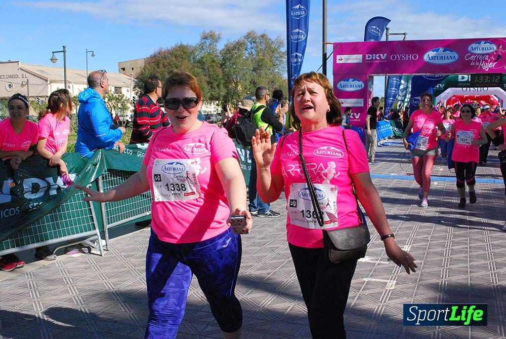 Carrera de la Mujer Valencia 2016: meta (de 01:32 a 01:41)