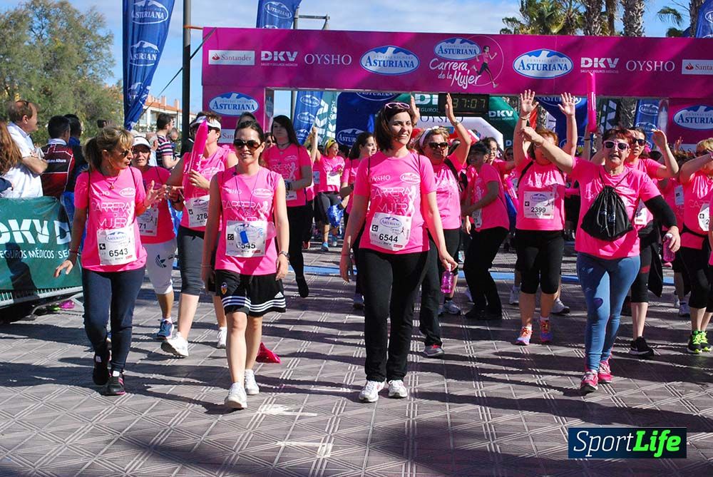 Carrera de la Mujer Valencia 2016: meta (de 01:32 a 01:41)