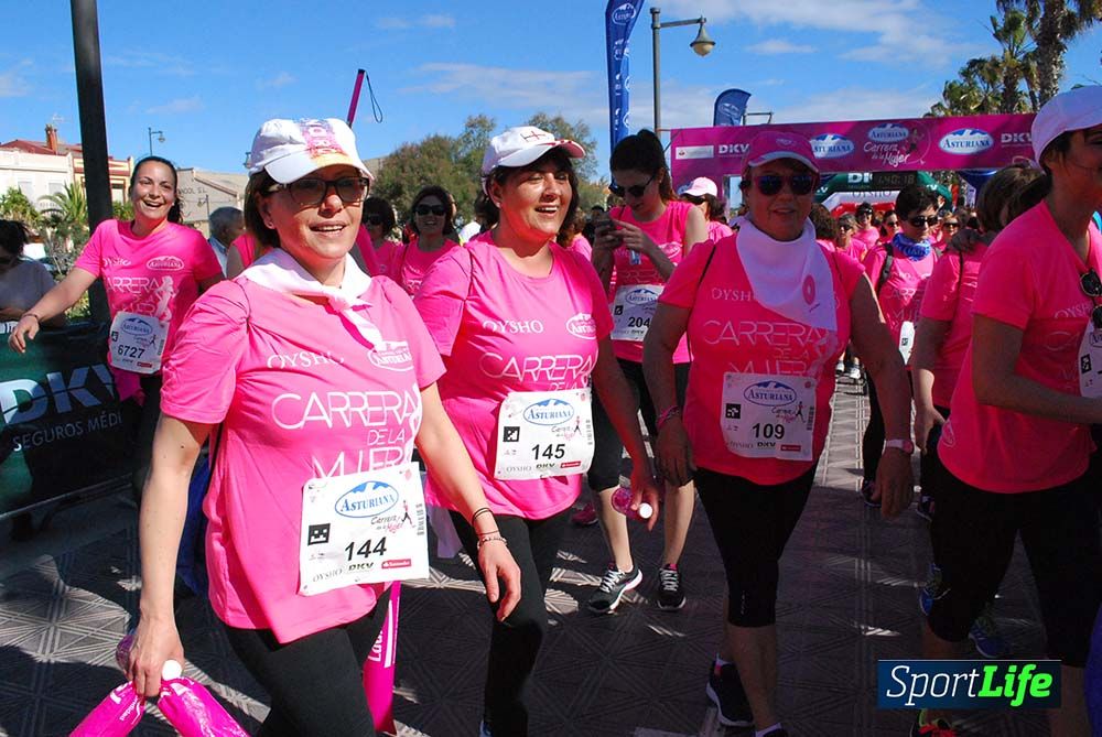 Carrera de la Mujer Valencia 2016: meta (de 01:32 a 01:41)
