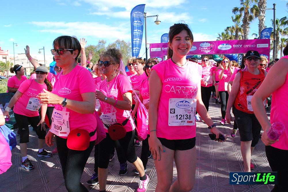 Carrera de la Mujer Valencia 2016: meta (de 01:32 a 01:41)