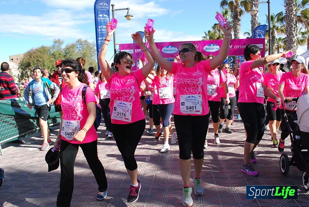 Carrera de la Mujer Valencia 2016: meta (de 01:32 a 01:41)