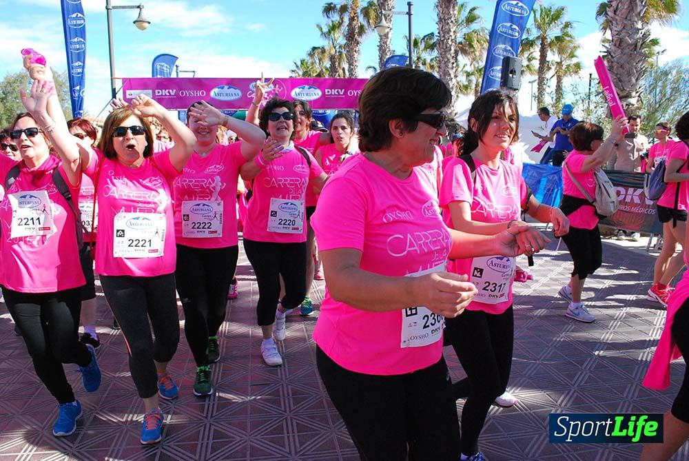 Carrera de la Mujer Valencia 2016: meta (de 01:32 a 01:41)