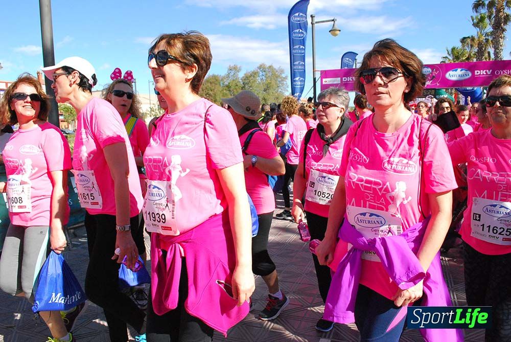 Carrera de la Mujer Valencia 2016: meta (de 01:32 a 01:41)