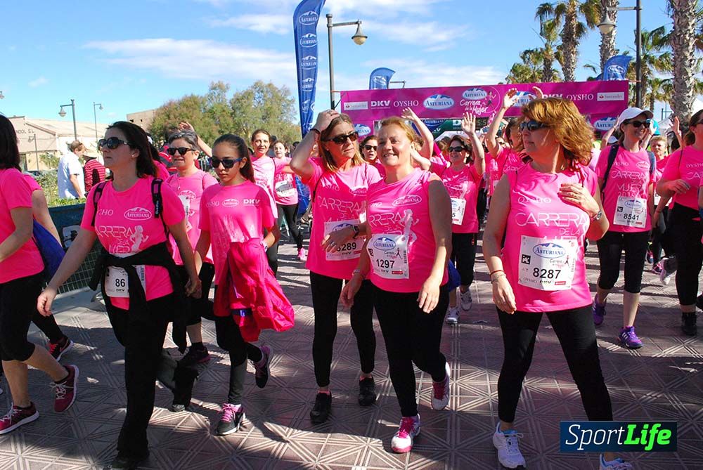 Carrera de la Mujer Valencia 2016: meta (de 01:32 a 01:41)