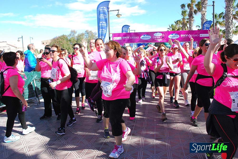 Carrera de la Mujer Valencia 2016: meta (de 01:32 a 01:41)