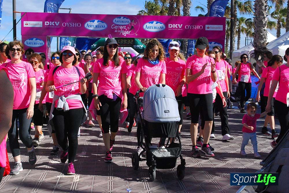 Carrera de la Mujer Valencia 2016: meta (de 01:32 a 01:41)