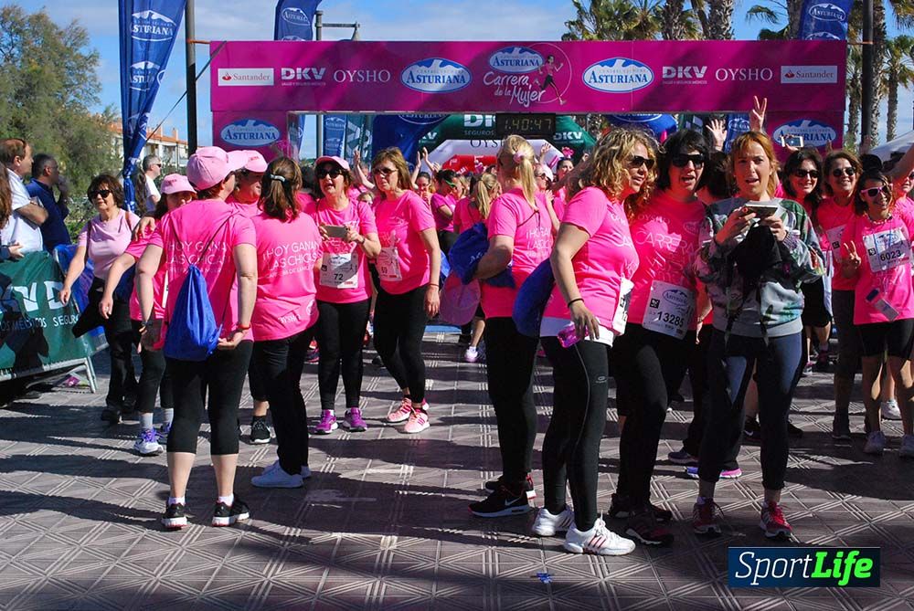 Carrera de la Mujer Valencia 2016: meta (de 01:32 a 01:41)
