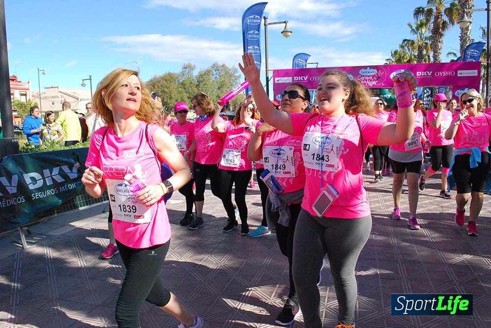 Carrera de la Mujer Valencia 2016: meta (de 01:32 a 01:41)