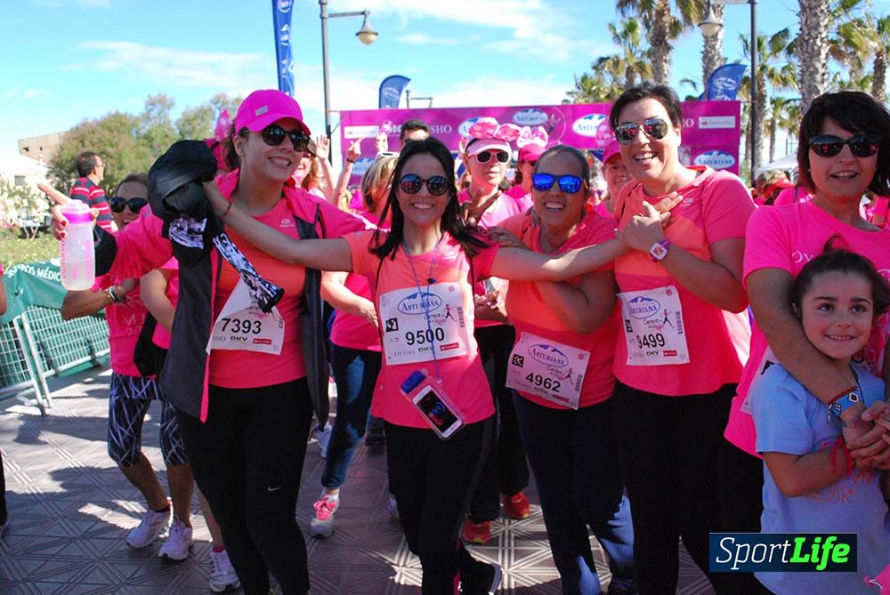 Carrera de la Mujer Valencia 2016: meta (de 01:32 a 01:41)