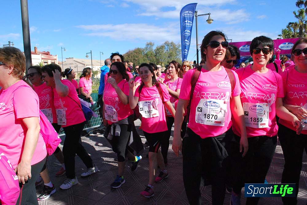 Carrera de la Mujer Valencia 2016: meta (de 01:32 a 01:41)