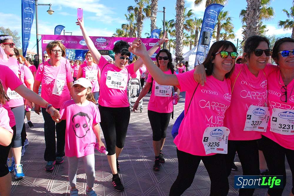 Carrera de la Mujer Valencia 2016: meta (de 01:32 a 01:41)