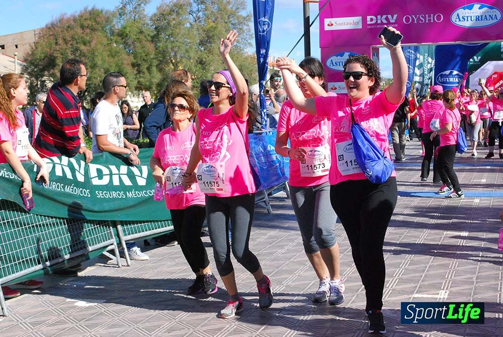 Carrera de la Mujer Valencia 2016: meta (de 01:32 a 01:41)