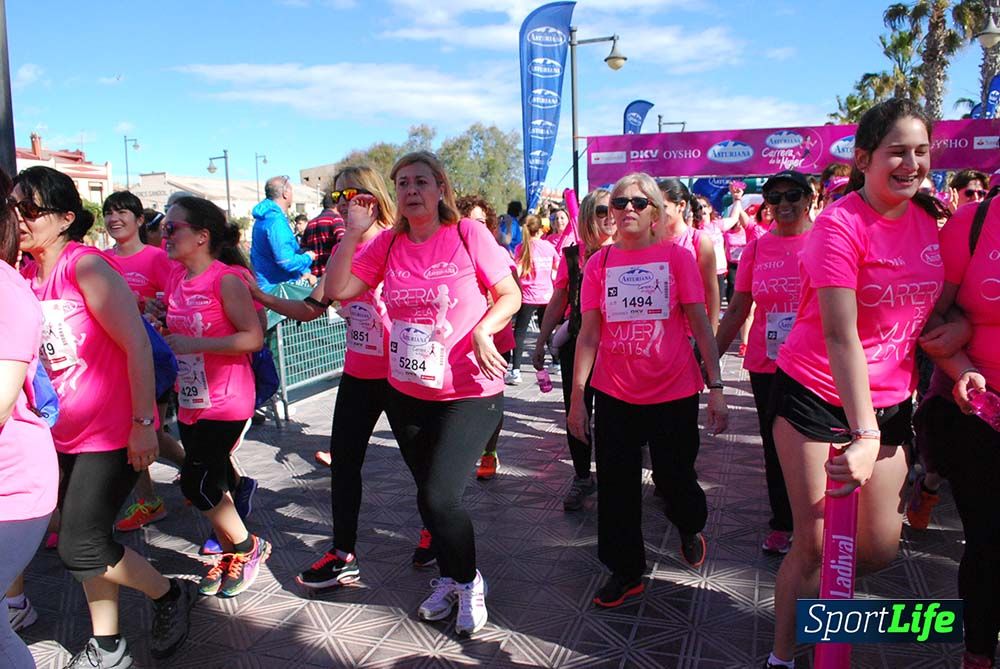 Carrera de la Mujer Valencia 2016: meta (de 01:32 a 01:41)