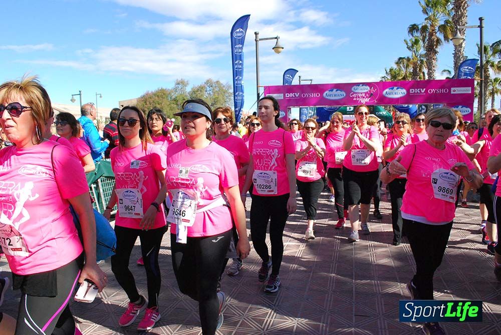 Carrera de la Mujer Valencia 2016: meta (de 01:32 a 01:41)