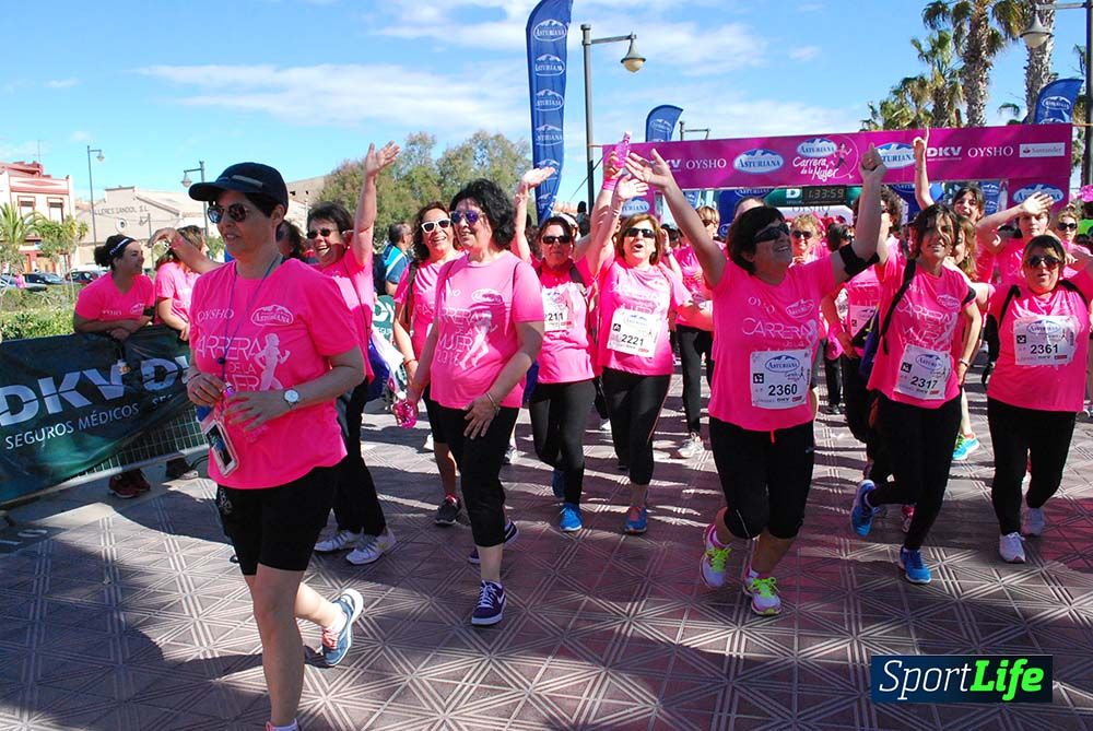 Carrera de la Mujer Valencia 2016: meta (de 01:32 a 01:41)