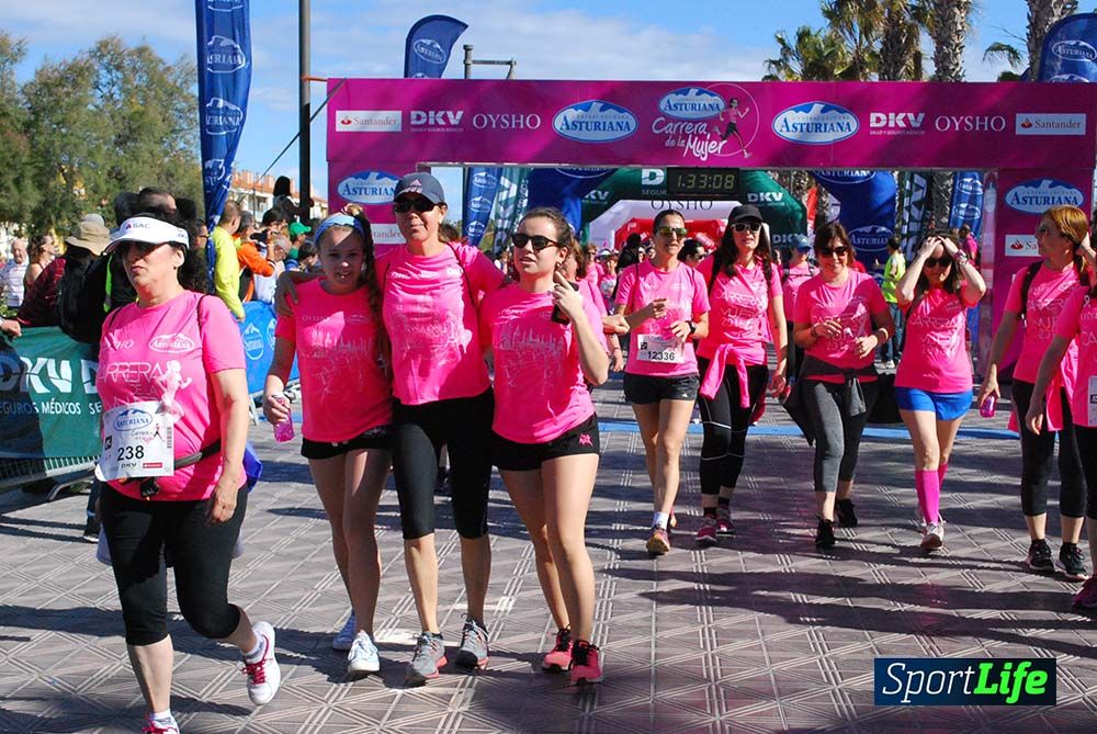 Carrera de la Mujer Valencia 2016: meta (de 01:32 a 01:41)