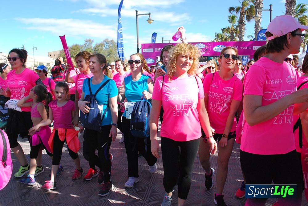 Carrera de la Mujer Valencia 2016: meta (de 01:32 a 01:41)