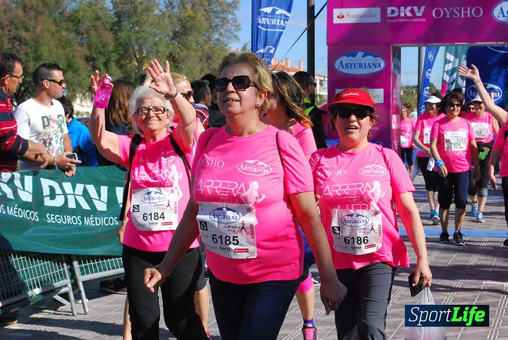 Carrera de la Mujer Valencia 2016: meta (de 01:32 a 01:41)