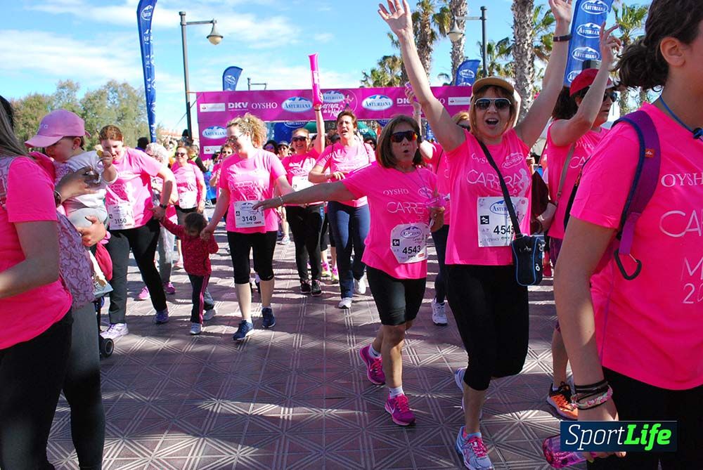 Carrera de la Mujer Valencia 2016: meta (de 01:32 a 01:41)
