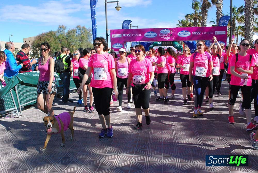 Carrera de la Mujer Valencia 2016: meta (de 01:32 a 01:41)