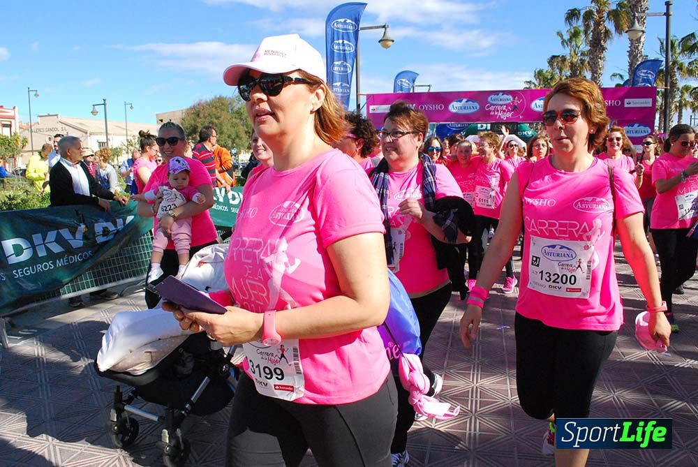 Carrera de la Mujer Valencia 2016: meta (de 01:32 a 01:41)