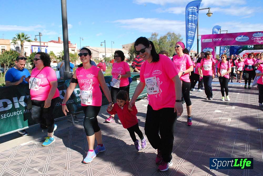 Carrera de la Mujer Valencia 2016: meta (de 01:32 a 01:41)