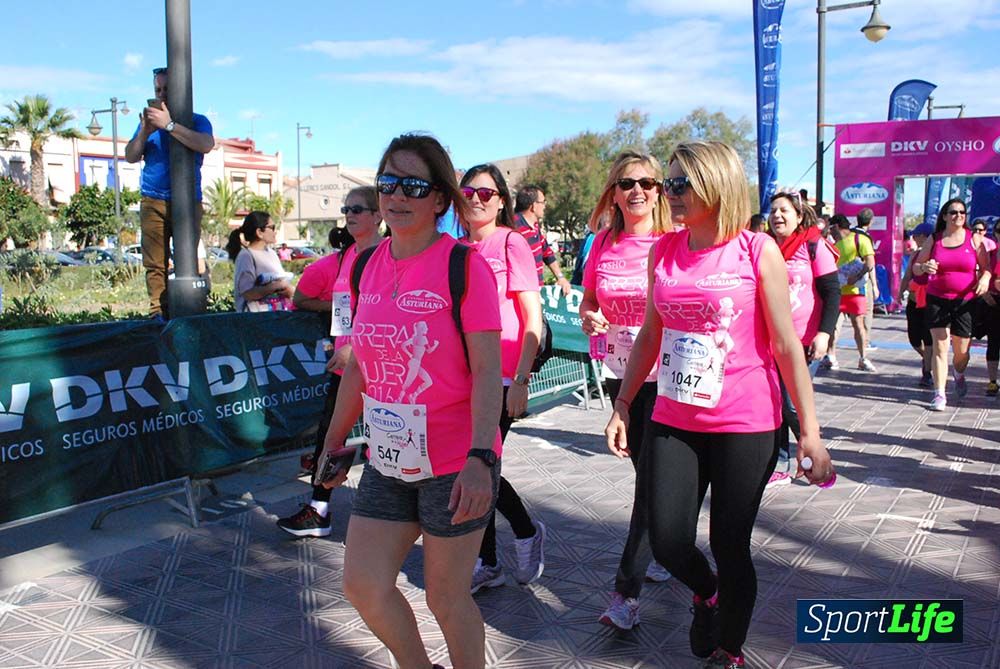 Carrera de la Mujer Valencia 2016: meta (de 01:32 a 01:41)