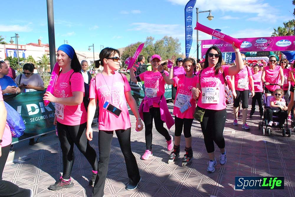 Carrera de la Mujer Valencia 2016: meta (de 01:32 a 01:41)