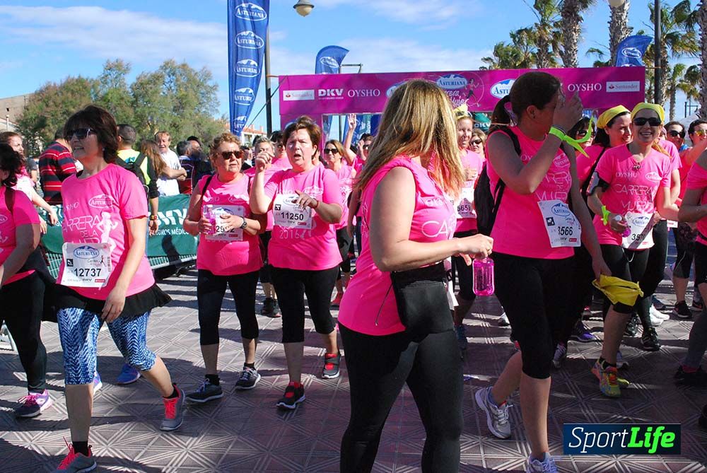 Carrera de la Mujer Valencia 2016: meta (de 01:32 a 01:41)