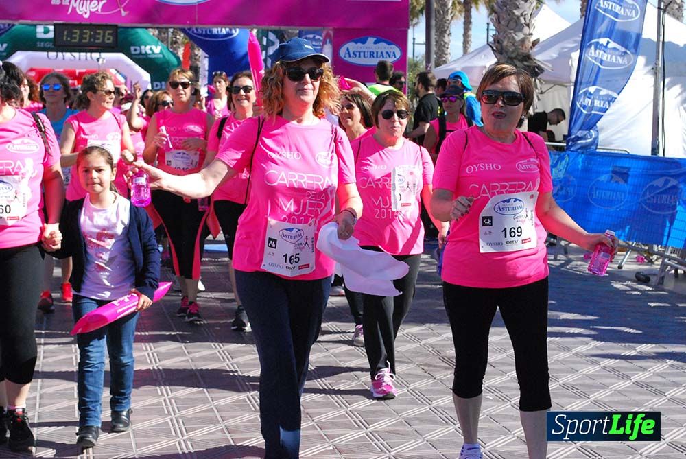 Carrera de la Mujer Valencia 2016: meta (de 01:32 a 01:41)