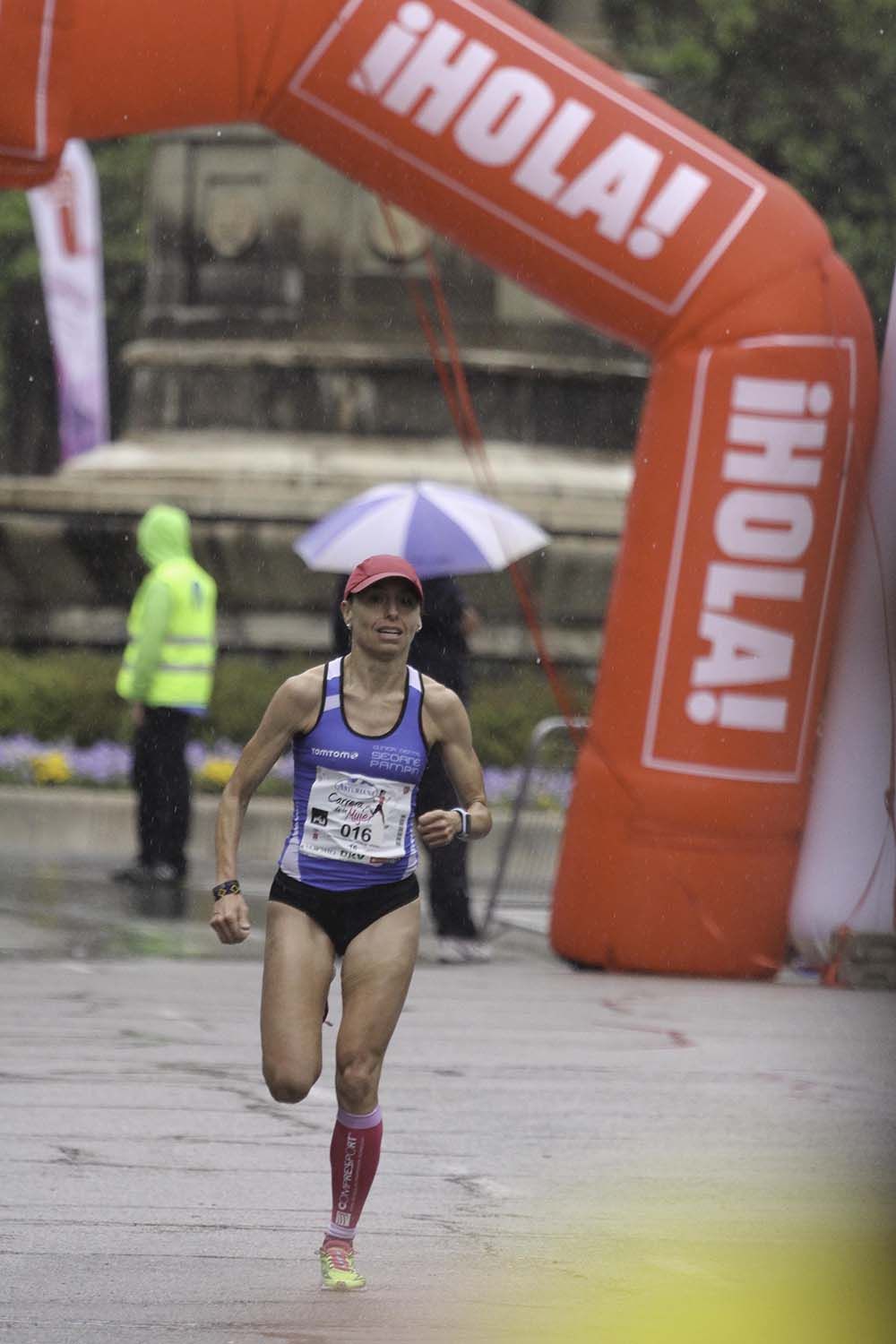 Carrera de la Mujer Madrid Meta 8 arco izquierdo de 9.20 a 9.35