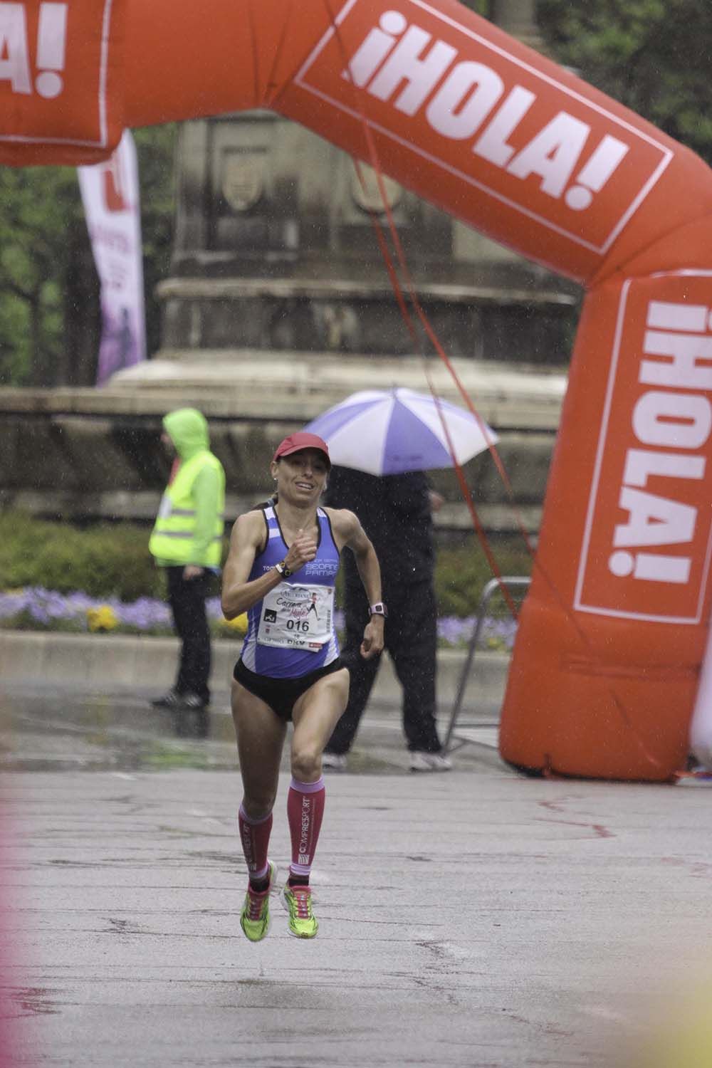 Carrera de la Mujer Madrid Meta 8 arco izquierdo de 9.20 a 9.35