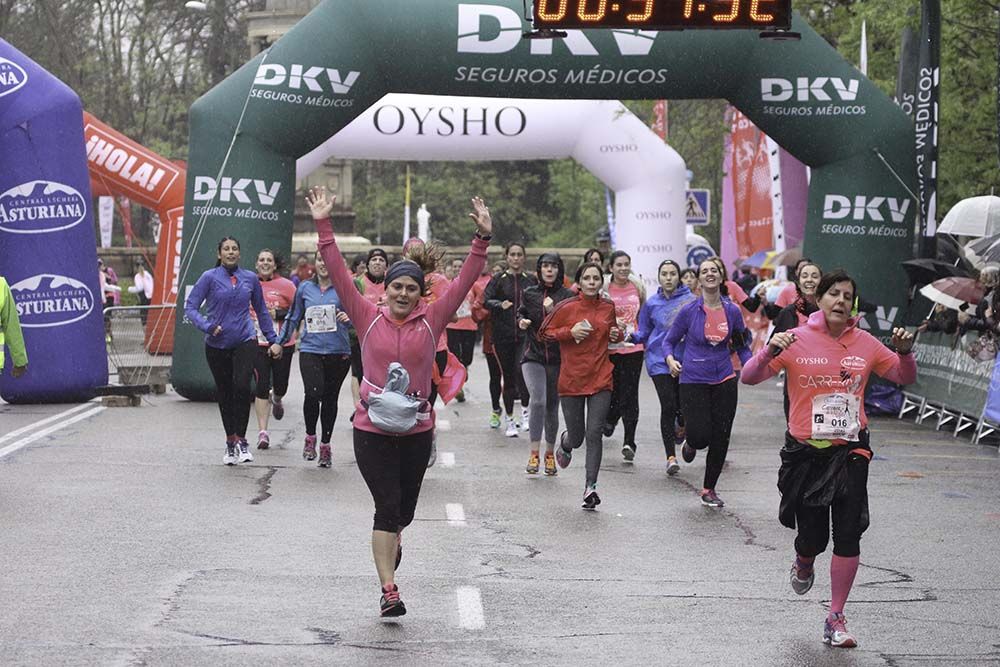 Carrera de la Mujer Madrid meta 9 Arco Izquierdo de 9.35 a 9.48