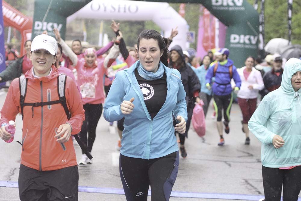 Carrera de la Mujer Madrid meta 9 Arco Izquierdo de 9.35 a 9.48