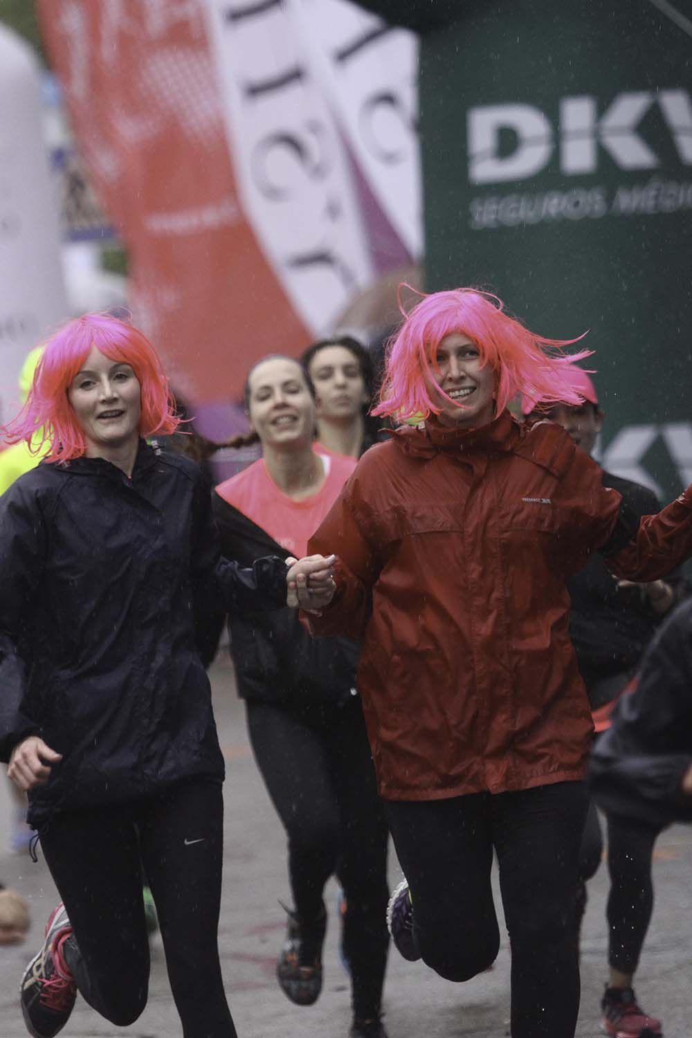 Carrera de la Mujer Madrid meta 9 Arco Izquierdo de 9.35 a 9.48