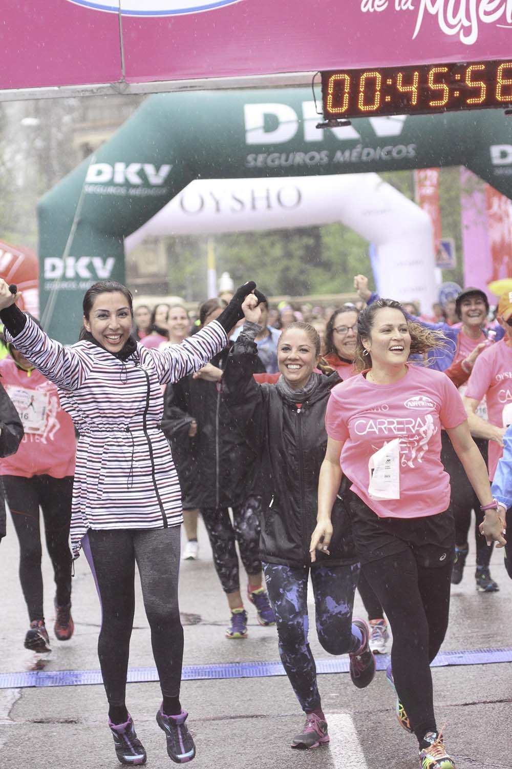 Carrera de la Mujer Madrid meta 9 Arco Izquierdo de 9.35 a 9.48