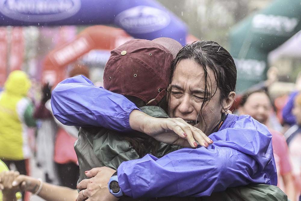 Carrera de la Mujer Madrid meta 9 Arco Izquierdo de 9.35 a 9.48
