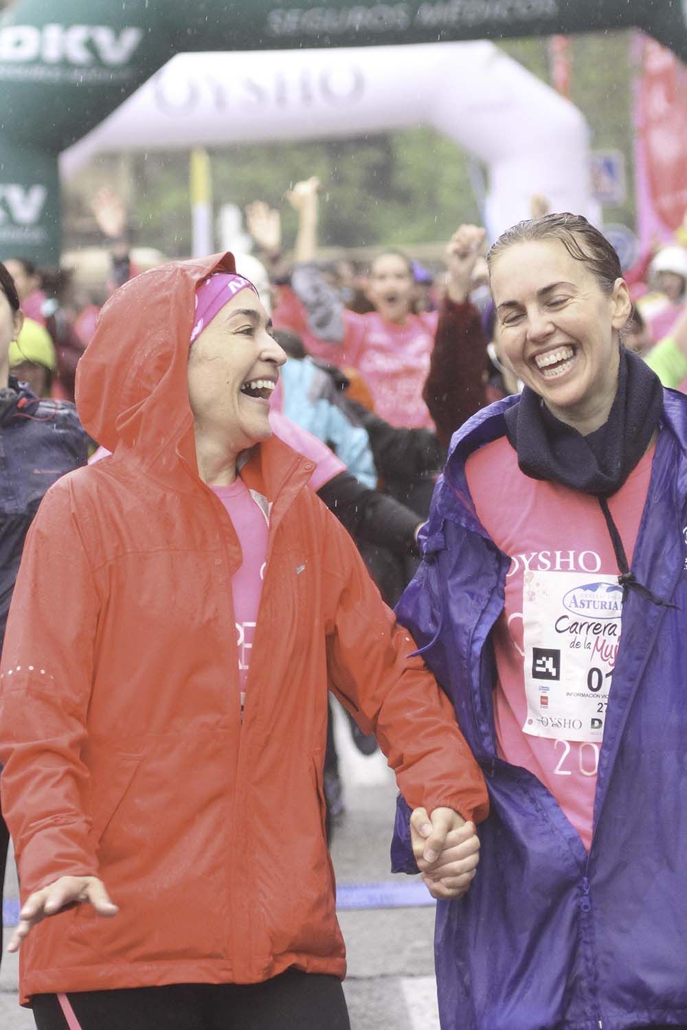 Carrera de la Mujer Madrid meta 9 Arco Izquierdo de 9.35 a 9.48
