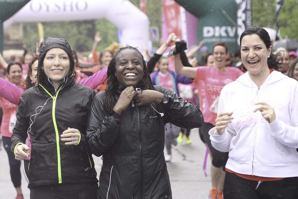 Carrera de la Mujer Madrid meta 9 Arco Izquierdo de 9.35 a 9.48