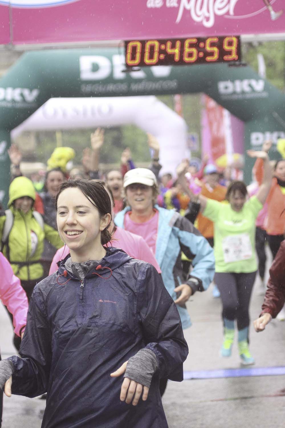 Carrera de la Mujer Madrid meta 9 Arco Izquierdo de 9.35 a 9.48